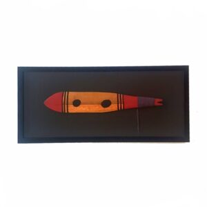 Quadro Zunidor Mehinako - 64 x 30 cm