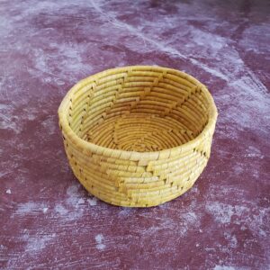 Cesto da Ilha - Amarelo - 20 x 10 cm