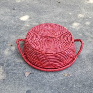 Porta Bolo da Ilha - Vermelho - 33 x 39 x 12 cm