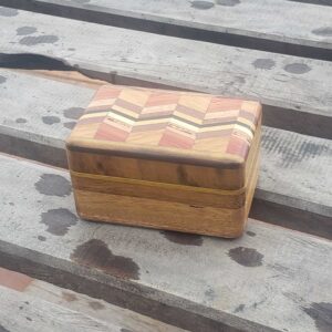 Caixa Marchetada FAM P - 12 x 8 x 6 cm