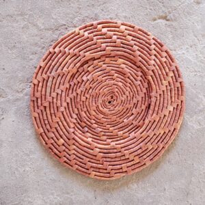 Sousplat da Ilha - Laranja - 35 cm