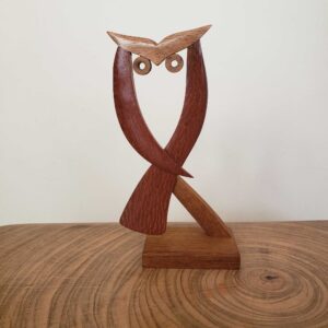 Coruja Vazada - 18 x 7 cm