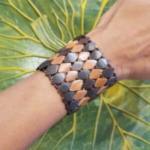Pulseira Cinta Larga - 17 x 5 cm