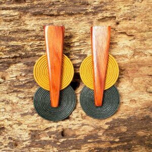 Brincos Rê - nº 05 - 9 x 4,5 cm