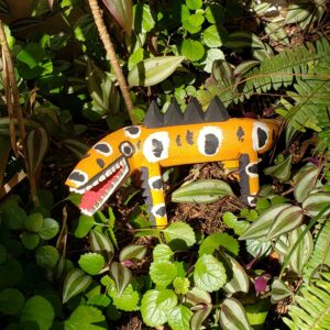 Calango Cícero Ferreira - 35 cm - Laranja