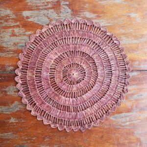 PAR de Sousplat Buriti - Pinhão - 42 cm