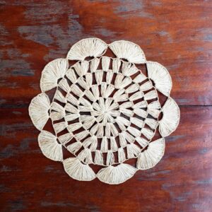 Sousplat Buriti Gore - Natural - 42 cm
