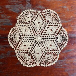 Sousplat Buriti Neta - Natural - 42 cm