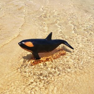 Baleia Orca Bitim - 18 x 6 x 11 cm