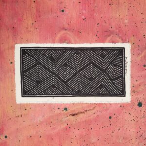 Tecido Asurini nº 04 - 26 x 11 cm