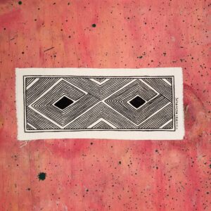 Tecido Asurini nº 05 - 26 x 11 cm