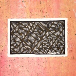 Tecido Asurini nº 06 - 27 x 18 cm