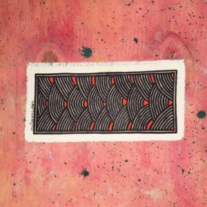 Tecido Asurini nº 10 - 25 x 12 cm