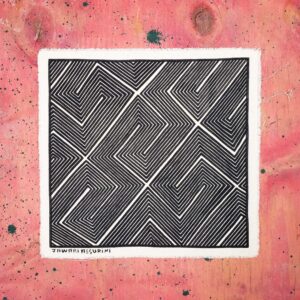 Tecido Asurini nº 16 - 25 x 24 cm