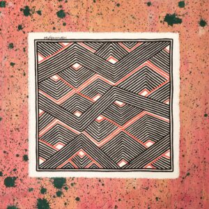 Tecido Asurini nº 17 - 26 x 24 cm