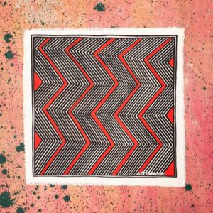Tecido Asurini nº 21 - 24 x 26 cm