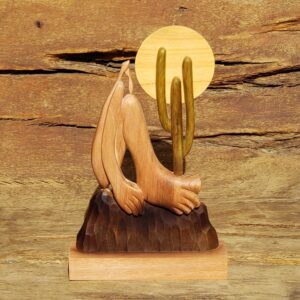 Escultura Abaporu M - 21 x 33 x 6 cm