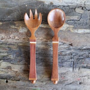 Talheres Condessa - Madeira - 30 x 7 x 3 cm