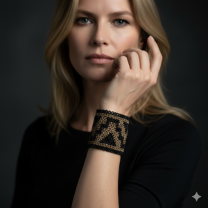 Pulseira Krahô - 6,5 x 18 cm - nº 13