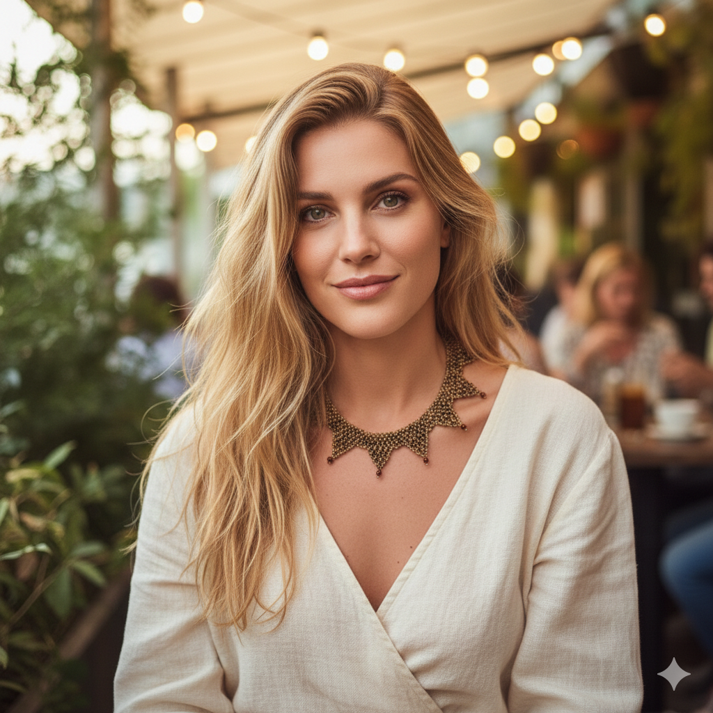 Colar Krahô nº 02 / 11 - 5,0 x 12 cm Ø