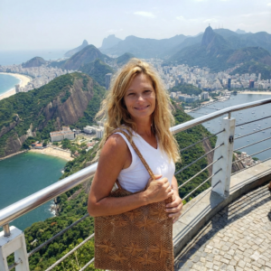 Bolsa Buriti Macramê - Laranja - 33 x 58 cm