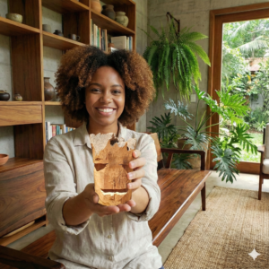 Cabeça Zé Bezerra nº 4 - 11 x 6 x 16 cm