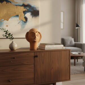 Cabeça Mestra Nicinha n° 03 - 23 x 18 x 30 cm