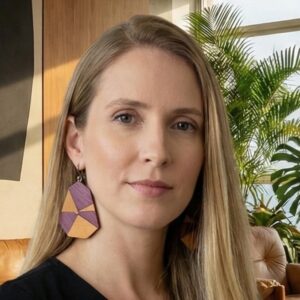 Brincos Marchetados Alê - nº 04 - 5 x 4 cm