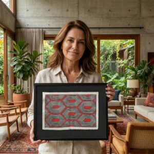 Tecido Asurini - 22 x 32 cm