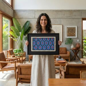 Tecido Asurini - 23 x 37 cm