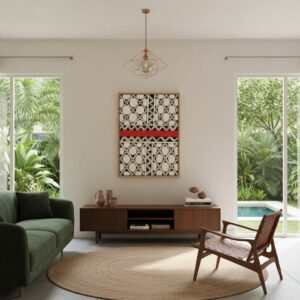 Quadro Mehinako nº 37 - 70 x 50 cm