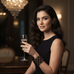 Pulseira Krahô - 6,5 x 18 cm - nº 12