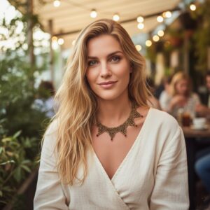 Colar Krahô nº 02 / 11 - 5,0 x 12 cm Ø