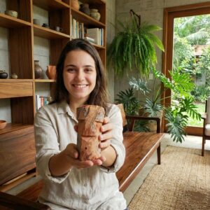 Cabeça Zé Bezerra nº 2 - 8 x 8 x 15 cm