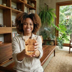 Cabeça Zé Bezerra nº 4 - 11 x 6 x 16 cm