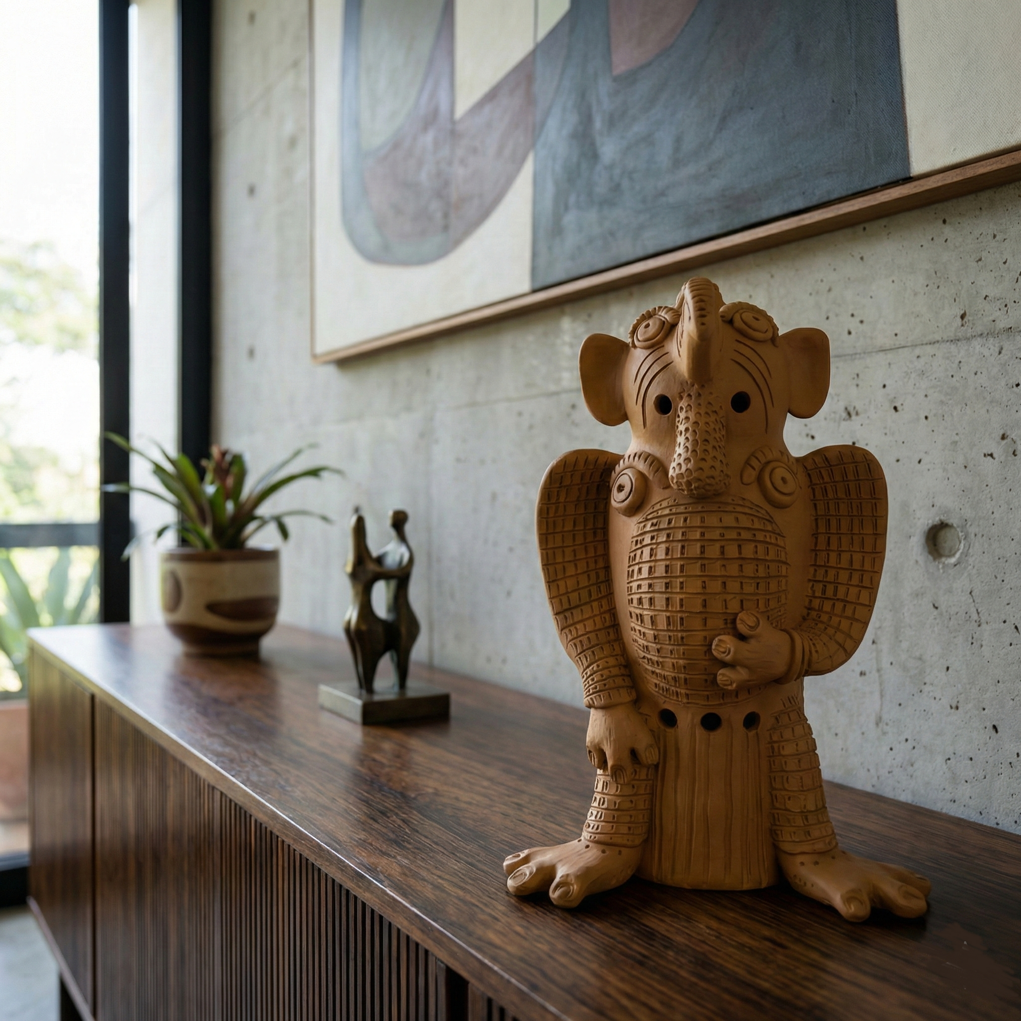 Galdinagem Mestra Nicinha n° 02 - 23 x 23 x 42 cm cm