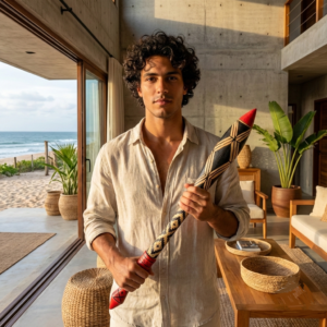 Borduma Mehinako - 72 x 8 x 3 cm