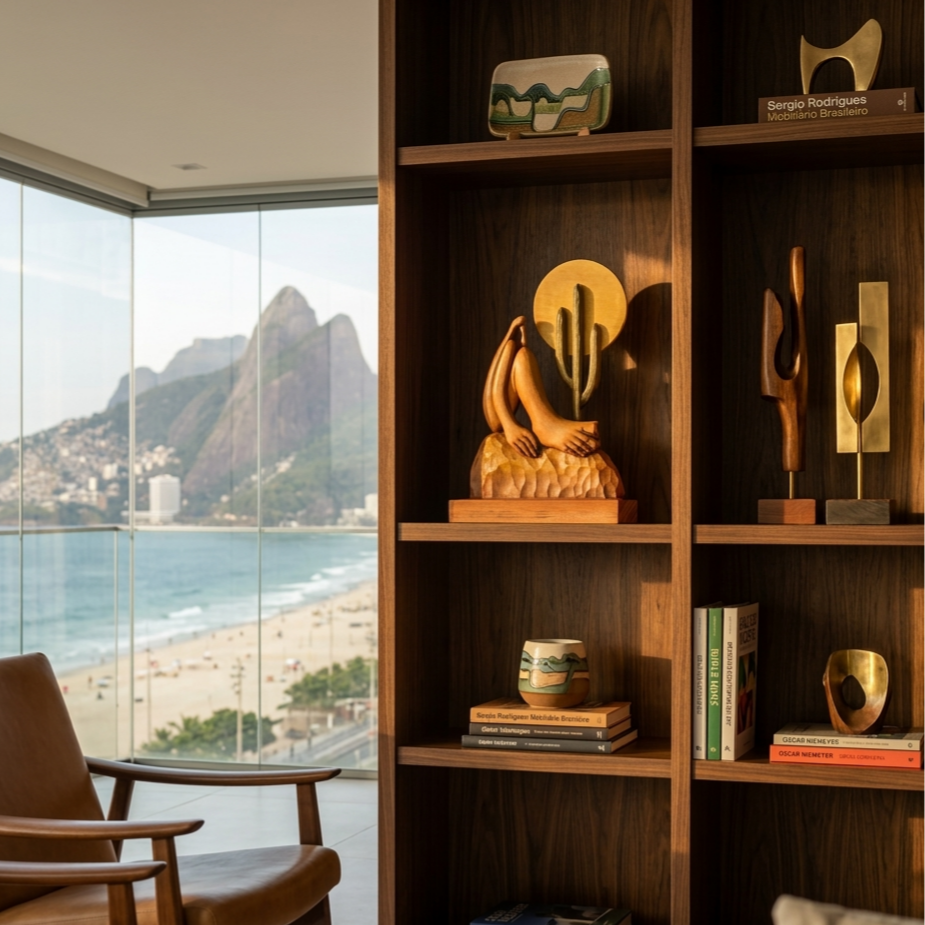 Escultura Abaporu G - 19 x 34 x 6 cm