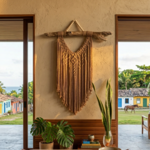 Painel Macramê Galho - 50 x 80 cm (por encomenda)