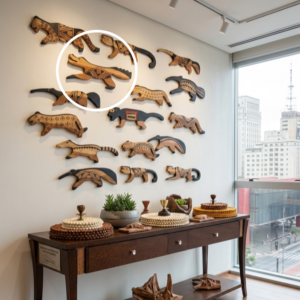 Pá de Biju Umutina - Jacaré