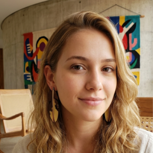 Brincos Marchetados Van - NT - 2,0 x 7,5 cm