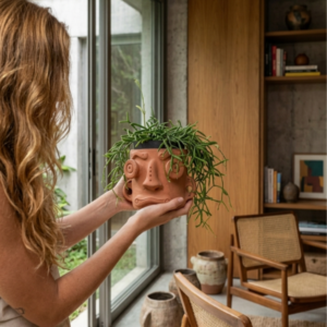 Vaso Cabeça G - 12 x 12 cm (escolha pelo número)